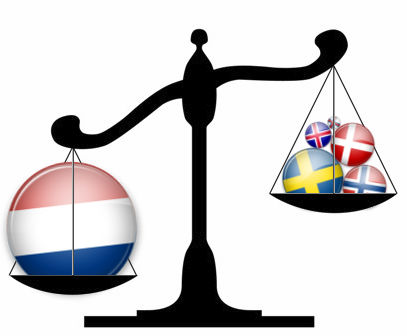 Nederlands is groter dan alle Scandinavische talen samen